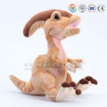 Peluche animaux dinosaures en peluche pourpre et rose